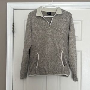 Quarter zip sweater